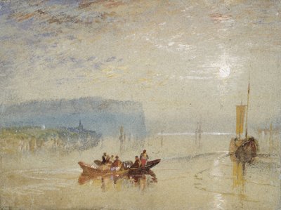 Scène sur la Loire, près des Coteaux de Mauves, vers 1830 - Joseph Mallord William Turner